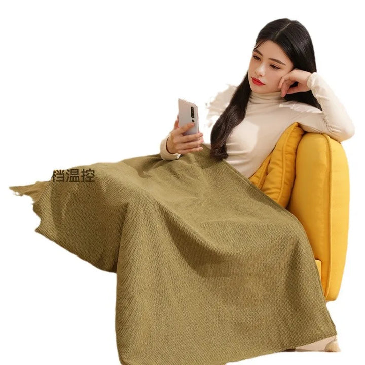 electric blanket usb car warm blanket washable cover leg shawl heating blanket office heating mattress