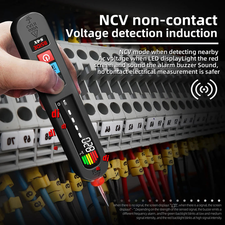 Voltage Tester Pen Non-Contact Detection Breakpoint Finder Portable